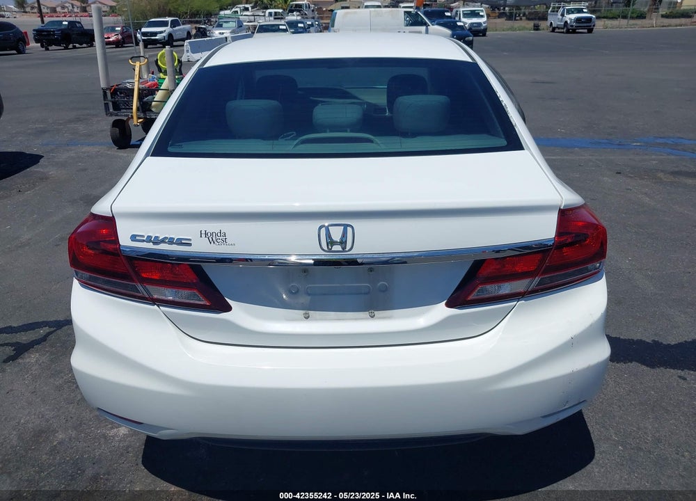 2013 HONDA CIVIC VIN: 19XFB2F58DE047700