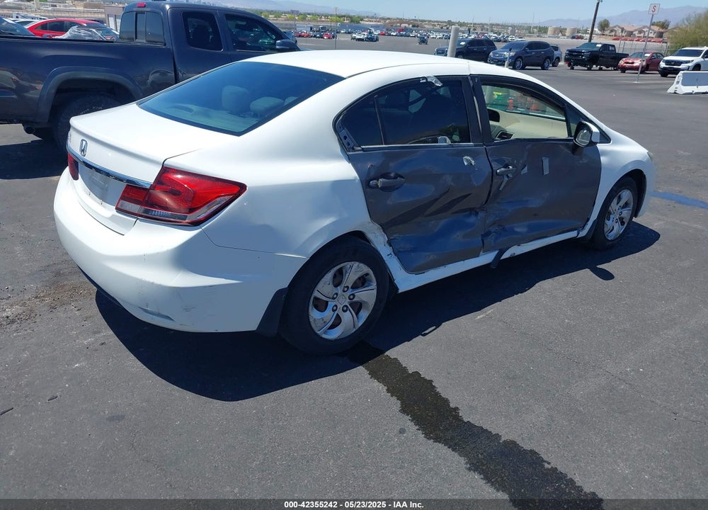 2013 HONDA CIVIC VIN: 19XFB2F58DE047700