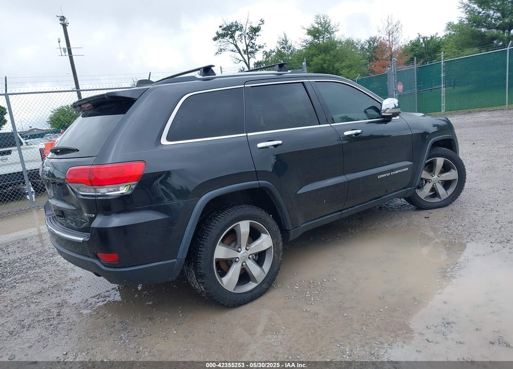 2014 JEEP GRAND CHEROKEE LIMITED VIN: 1C4RJFBM4EC328812