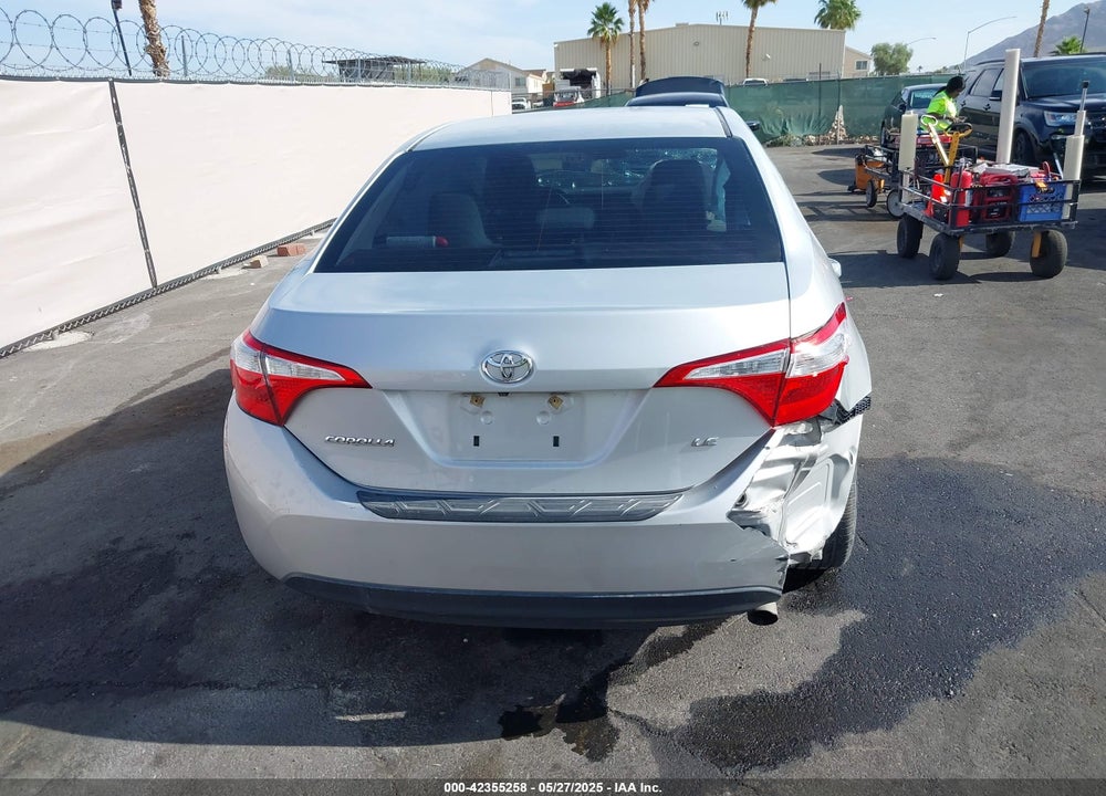 2016 TOYOTA COROLLA VIN: 2T1BURHE9GC551447