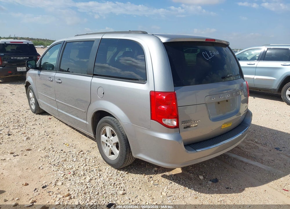 2013 DODGE GRAND CARAVAN SXT VIN: 2C4RDGCGXDR545390