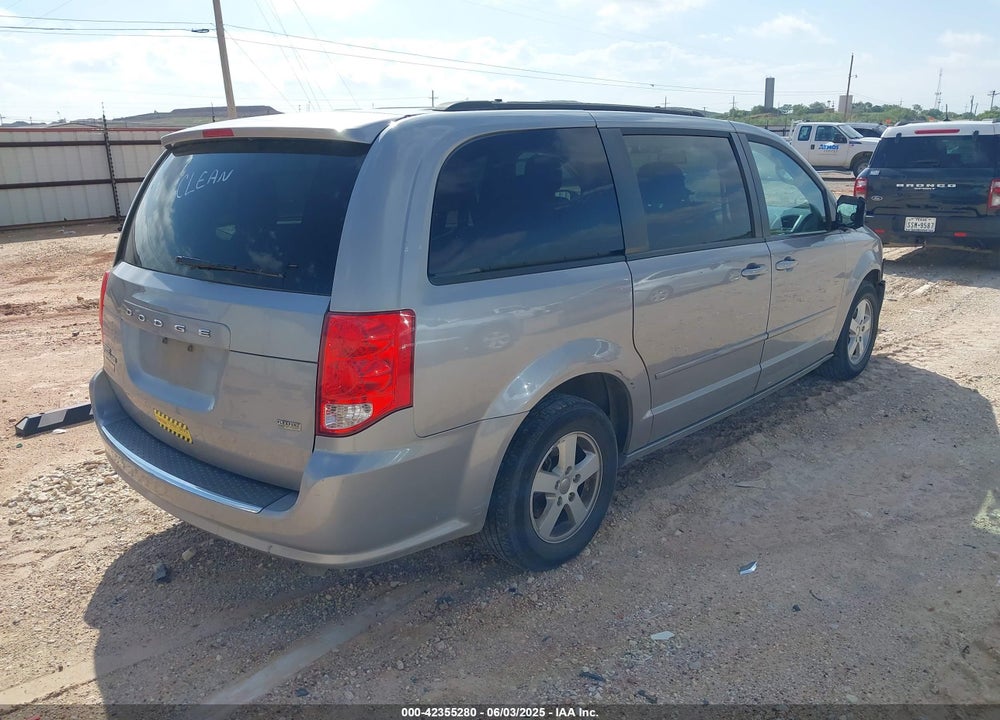 2013 DODGE GRAND CARAVAN SXT VIN: 2C4RDGCGXDR545390