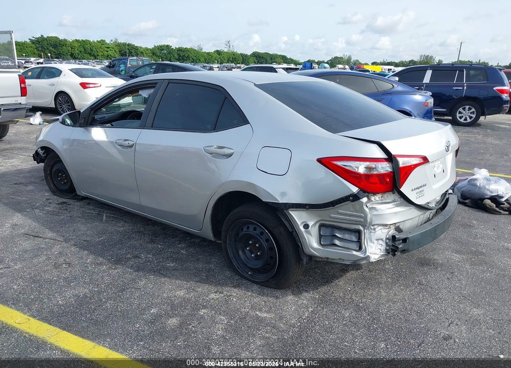 2016 TOYOTA COROLLA VIN: 5YFBURHE2GP548986