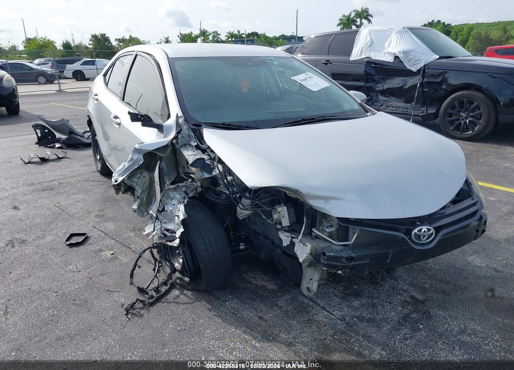 2016 TOYOTA COROLLA VIN: 5YFBURHE2GP548986