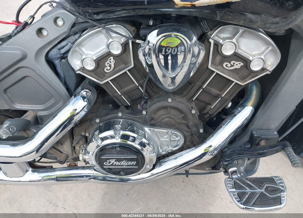 2016 INDIAN MOTORCYCLE CO. SCOUT VIN: 56KMSB00XG3107048