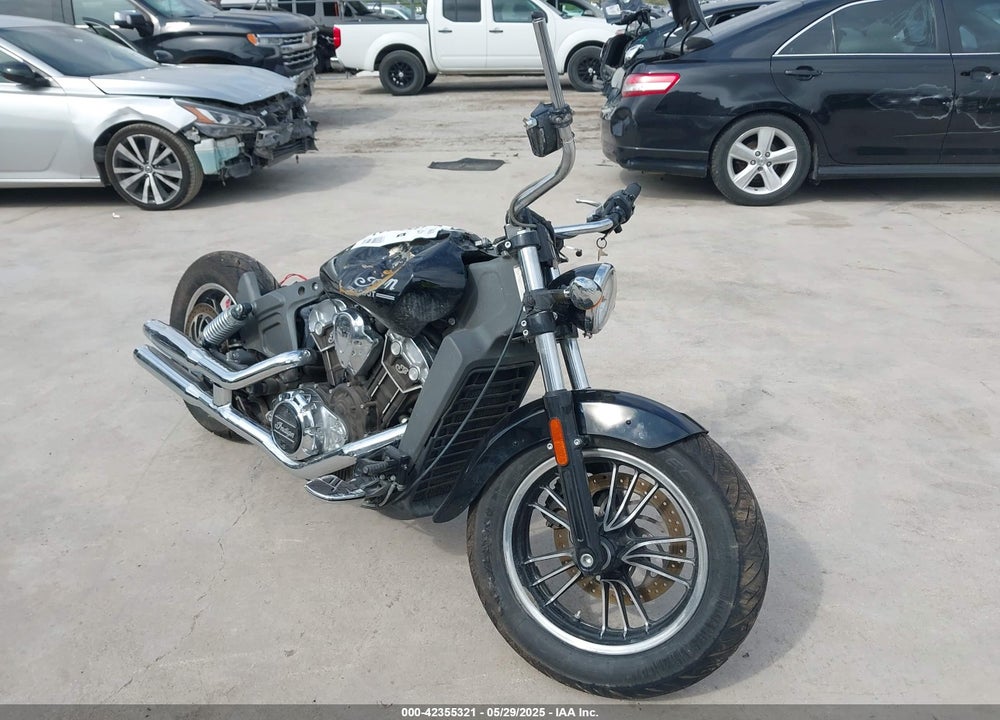 2016 INDIAN MOTORCYCLE CO. SCOUT VIN: 56KMSB00XG3107048