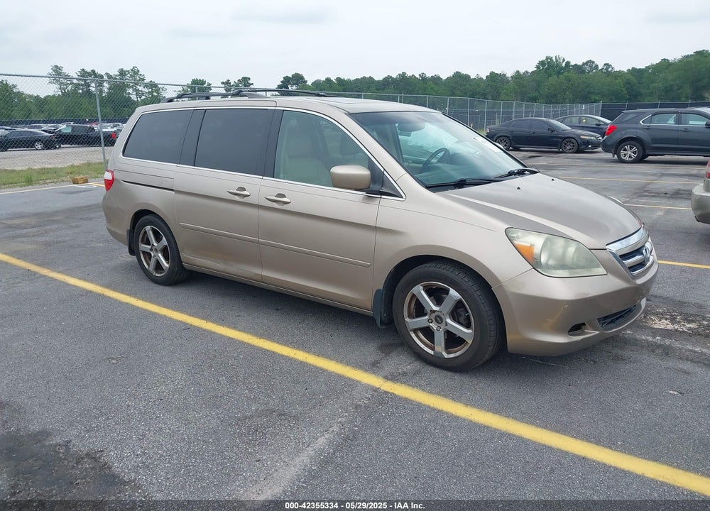 2007 HONDA ODYSSEY TOURING VIN: 5FNRL38867B076568