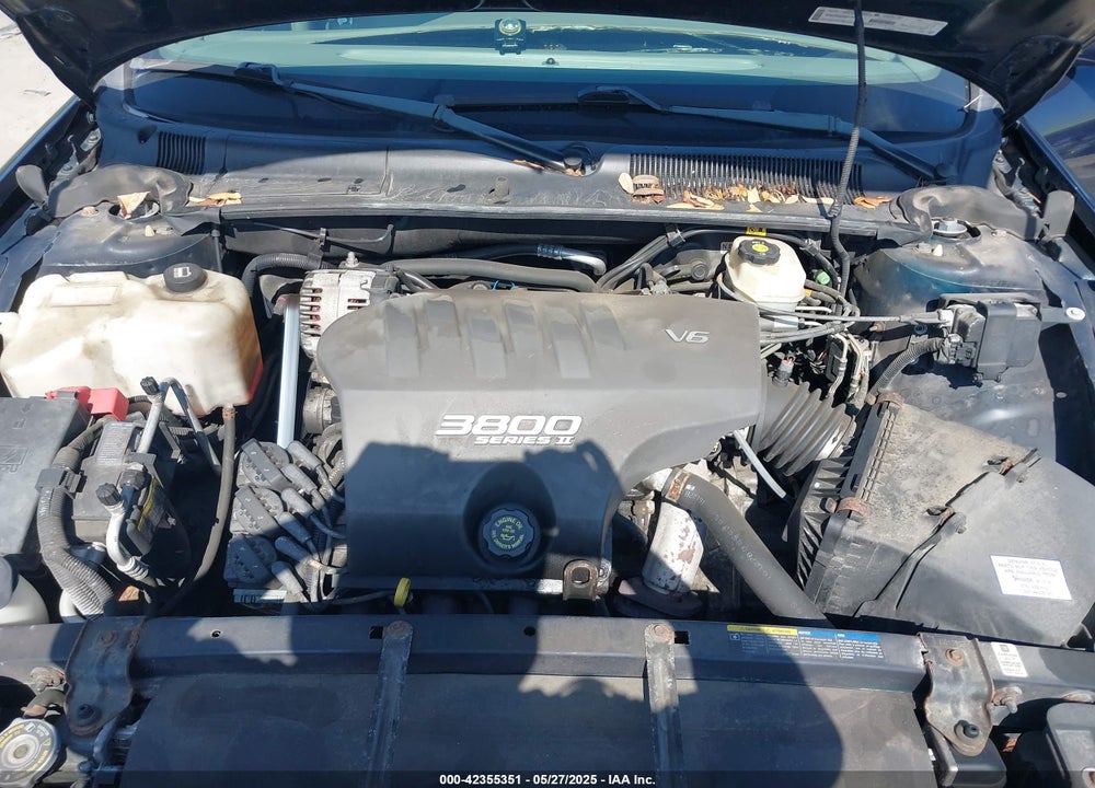 2002 BUICK LESABRE CUSTOM VIN: 1G4HP54K12U261684