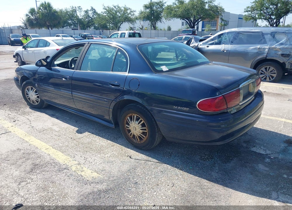 2002 BUICK LESABRE CUSTOM VIN: 1G4HP54K12U261684