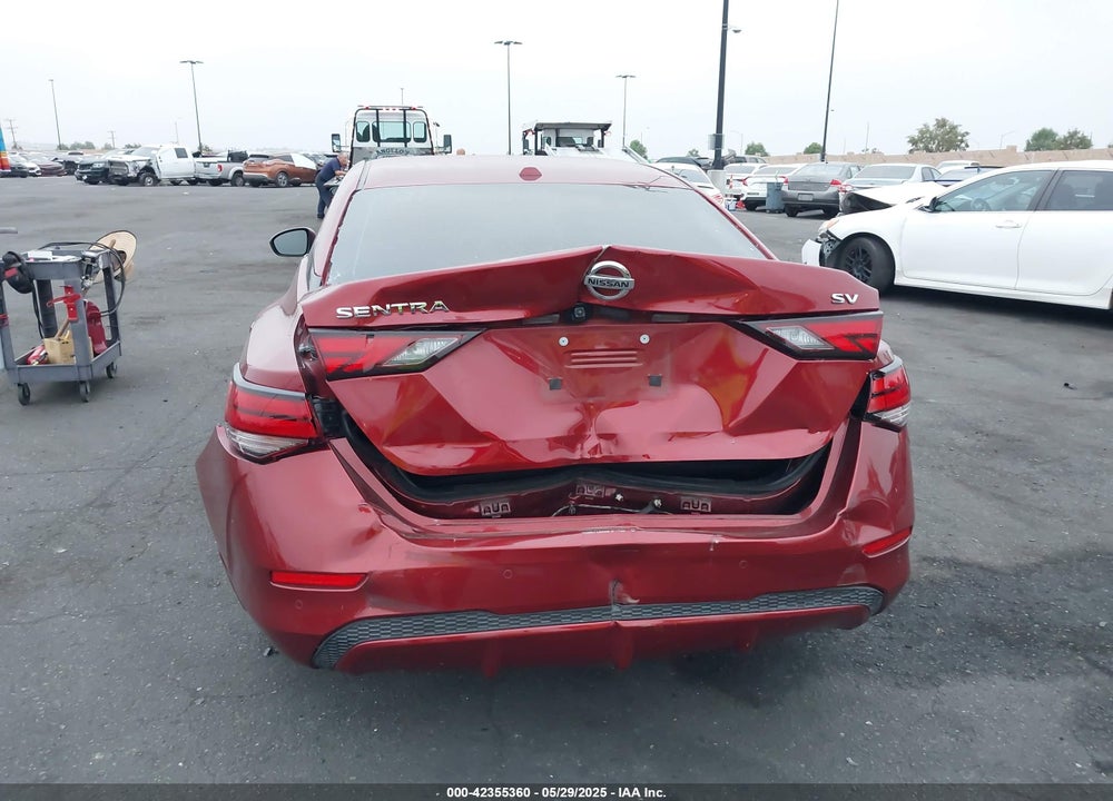 2022 NISSAN SENTRA SV XTRONIC CVT VIN: 3N1AB8CV7NY268158