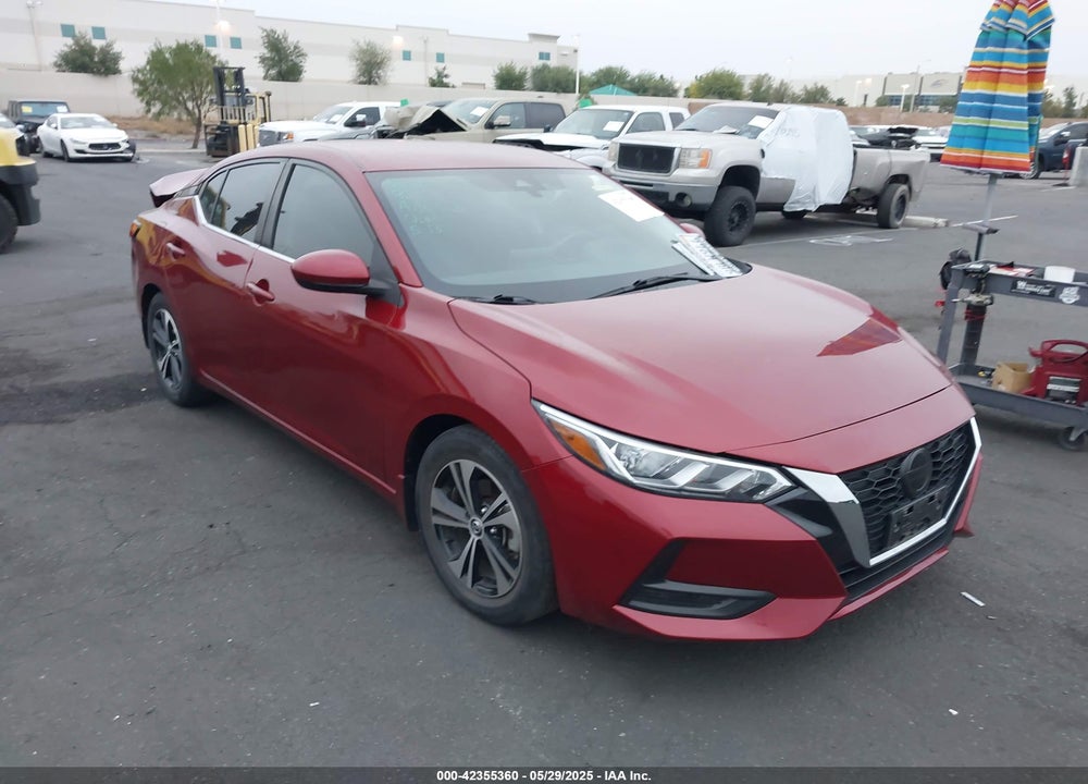 2022 NISSAN SENTRA SV XTRONIC CVT VIN: 3N1AB8CV7NY268158