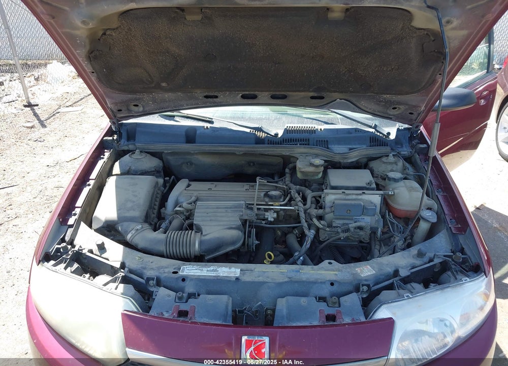 2003 SATURN ION 2 VIN: 1G8AJ52F63Z166050