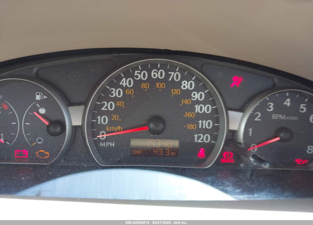 2003 SATURN ION 2 VIN: 1G8AJ52F63Z166050