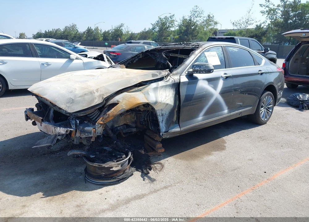 2017 GENESIS G80 3.8 VIN: KMHGN4JEXHU198510