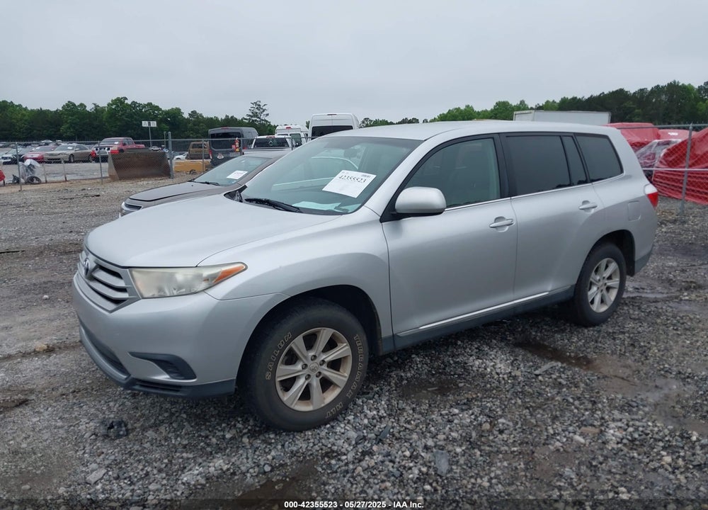 2013 TOYOTA HIGHLANDER VIN: 5TDZA3EHXDS035488