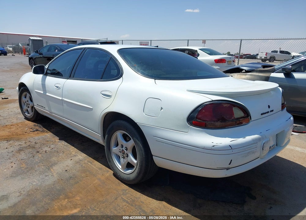 2001 PONTIAC GRAND PRIX SE VIN: 1G2WK52J11F151830