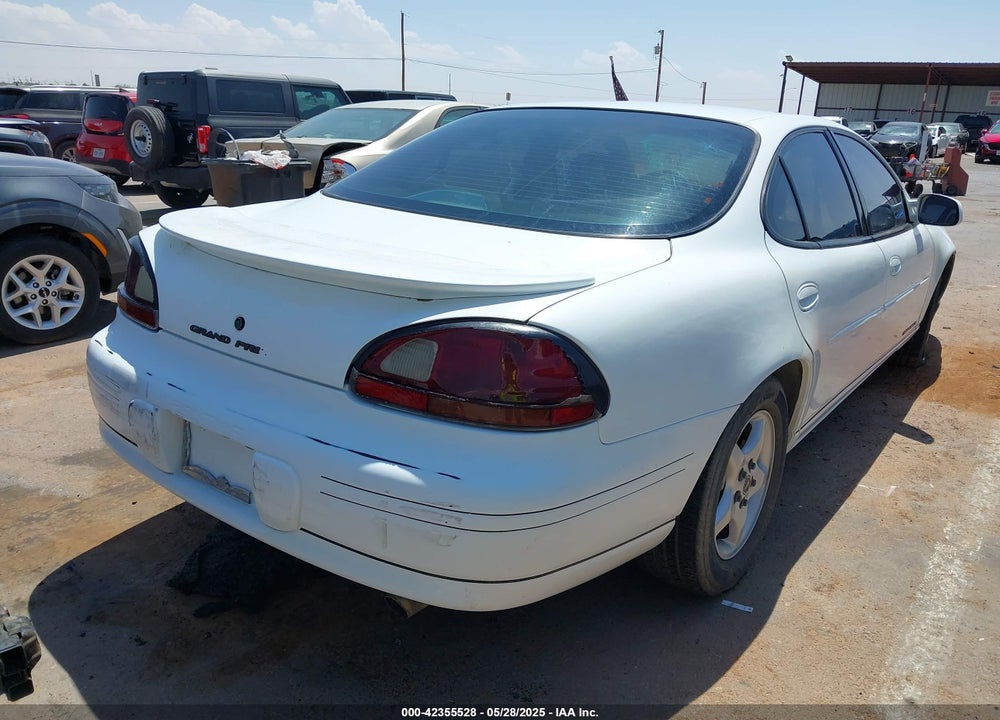 2001 PONTIAC GRAND PRIX SE VIN: 1G2WK52J11F151830