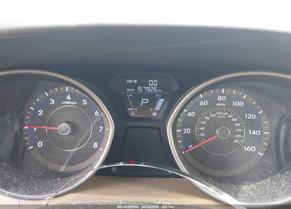 2011 HYUNDAI ELANTRA GLS VIN: 5NPDH4AE1BH032618