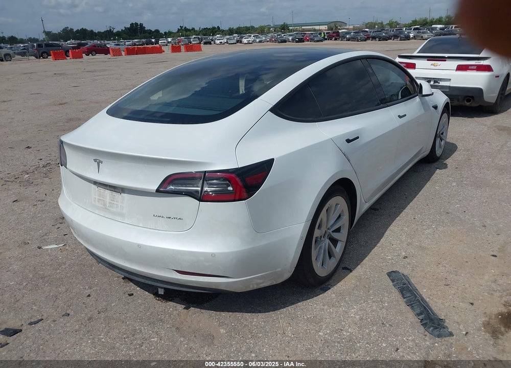 2021 TESLA MODEL 3 VIN: 5YJ3E1EB4MF850459