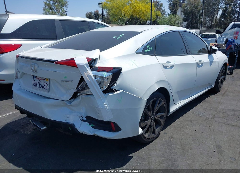2021 HONDA CIVIC VIN: 2HGFC2F81MH531723