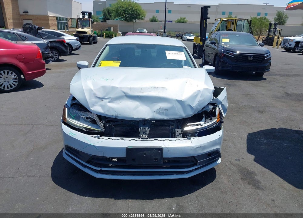 2017 VOLKSWAGEN JETTA VIN: 3VW2B7AJ9HM237787