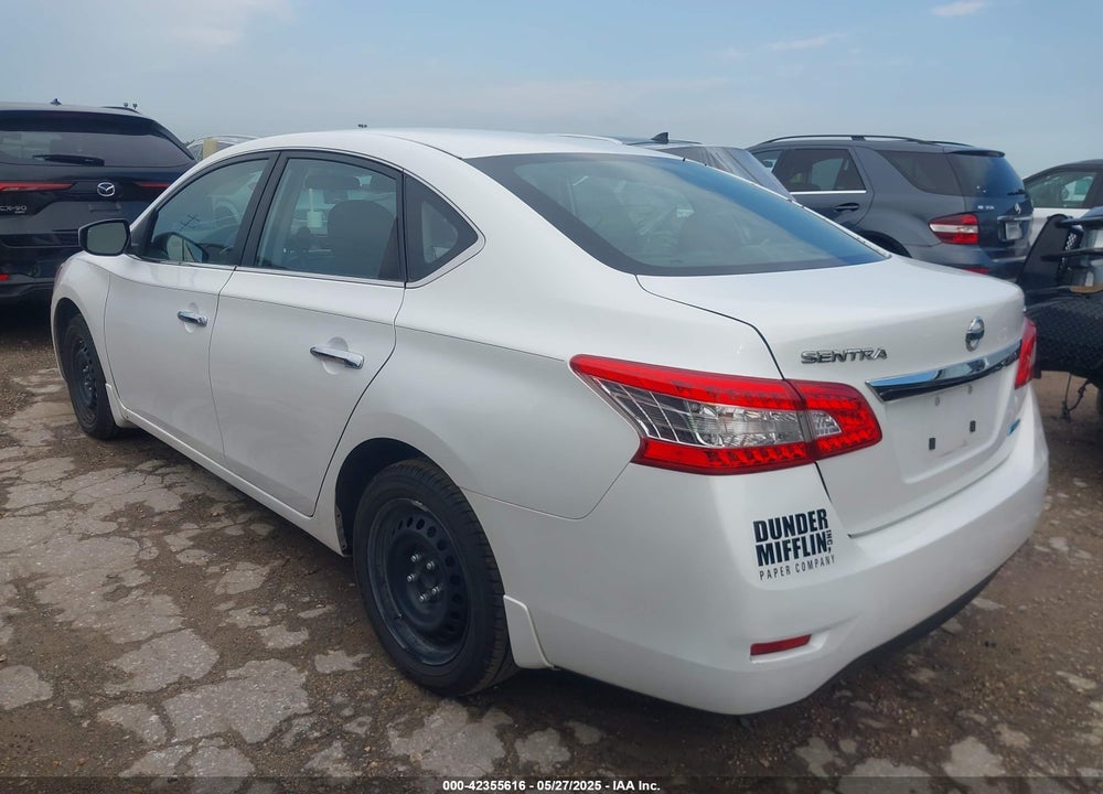 2014 NISSAN SENTRA VIN: 3N1AB7AP1EL653064