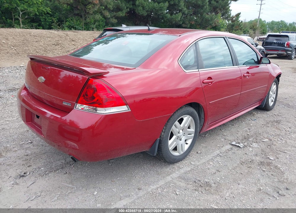 2013 CHEVROLET IMPALA LT VIN: 2G1WB5E32D1165037