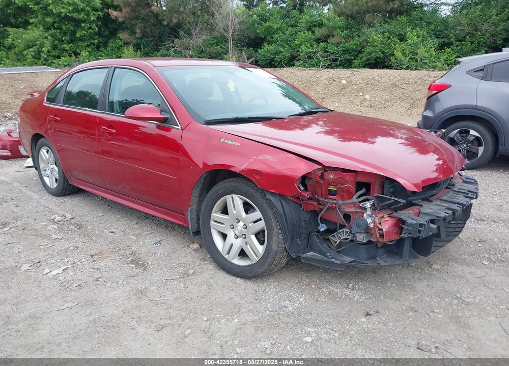 2013 CHEVROLET IMPALA LT VIN: 2G1WB5E32D1165037