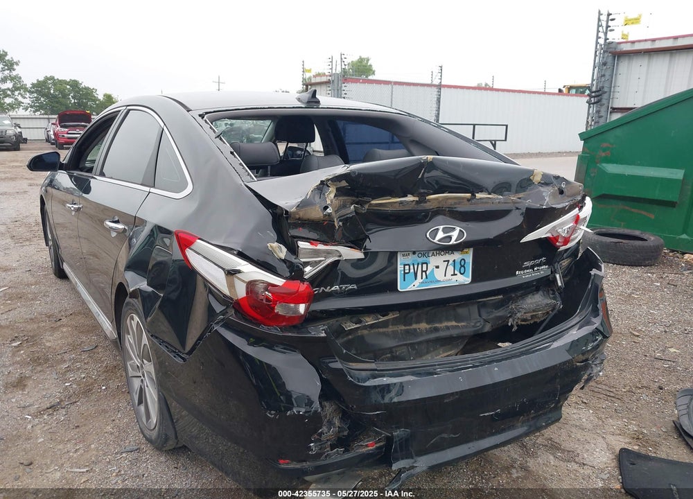 2015 HYUNDAI SONATA SPORT VIN: 5NPE34AF4FH167870