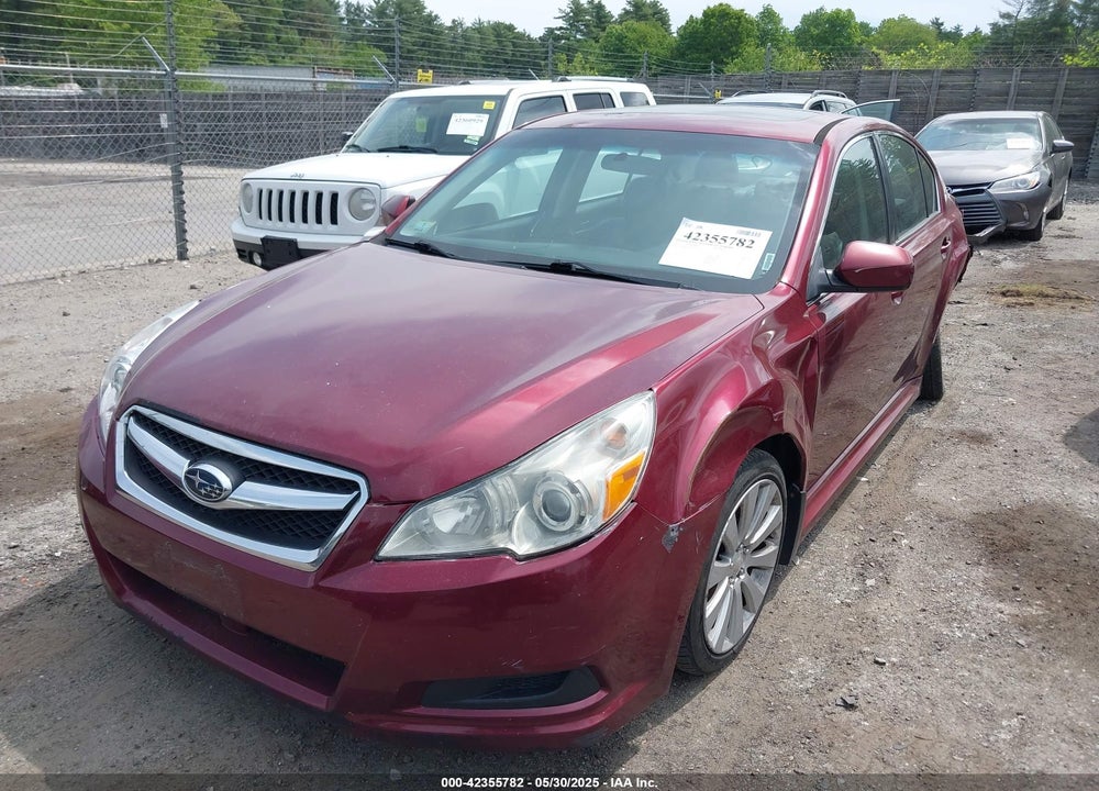 2011 SUBARU LEGACY VIN: 4S3BMBK66B3231349