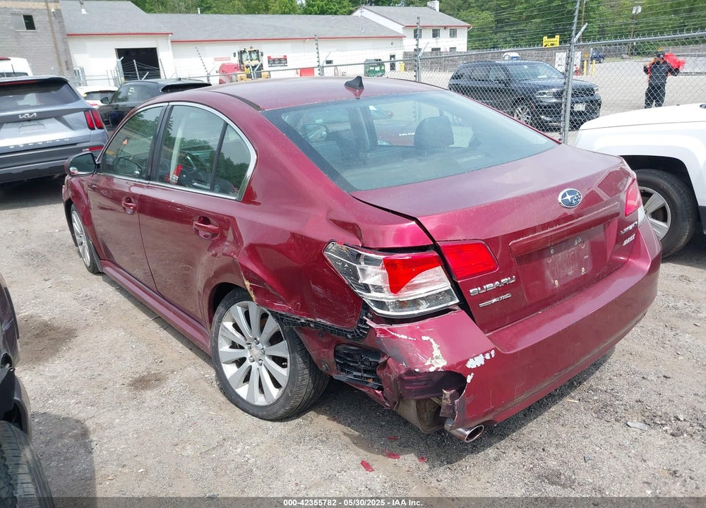 2011 SUBARU LEGACY VIN: 4S3BMBK66B3231349