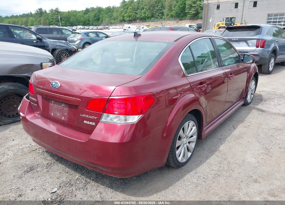 2011 SUBARU LEGACY VIN: 4S3BMBK66B3231349