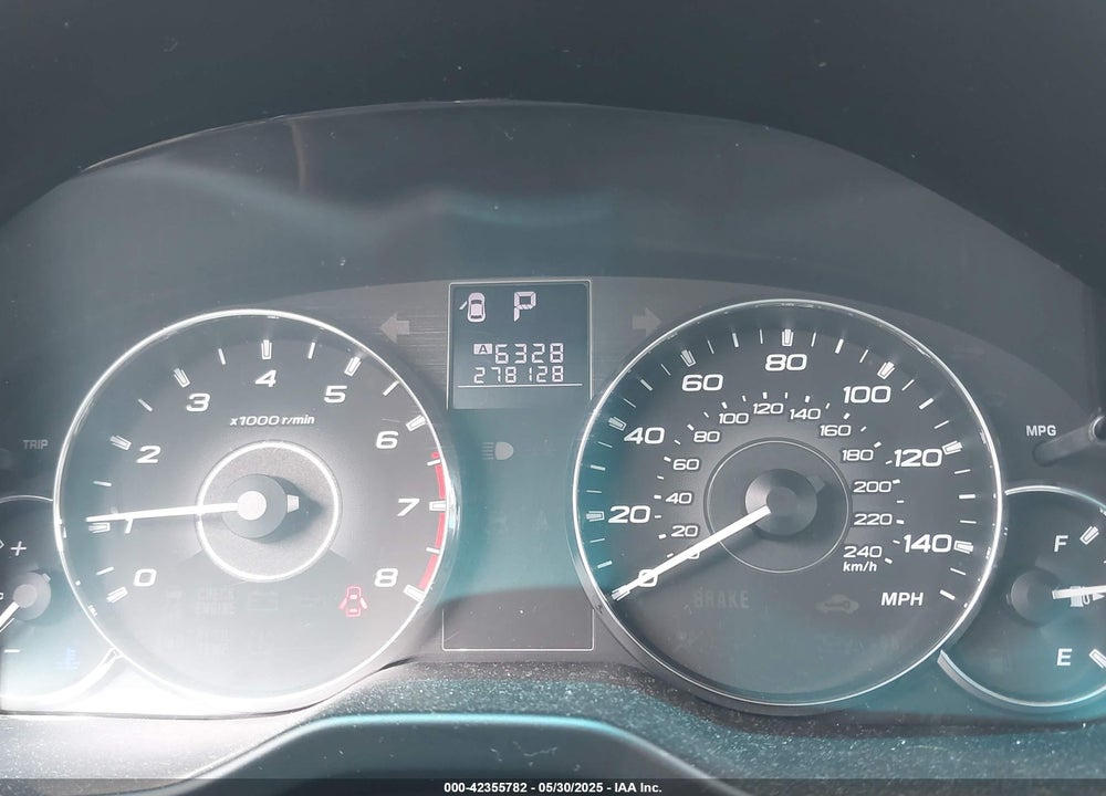 2011 SUBARU LEGACY VIN: 4S3BMBK66B3231349