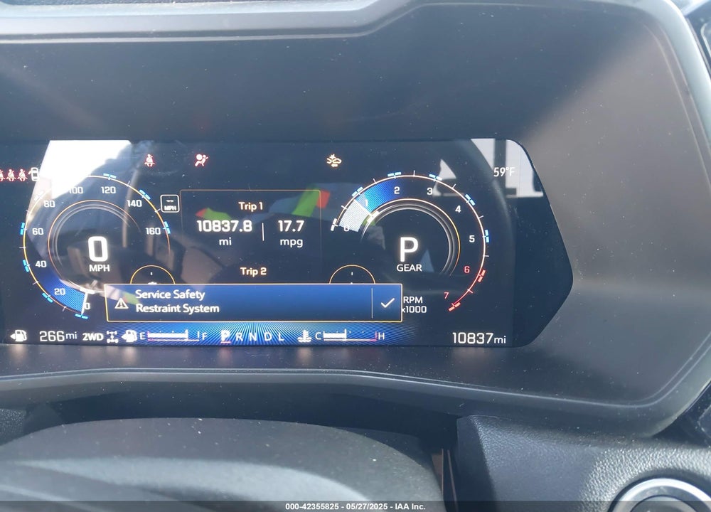 2024 CHEVROLET COLORADO VIN: 1GCPTEEK5R1117187