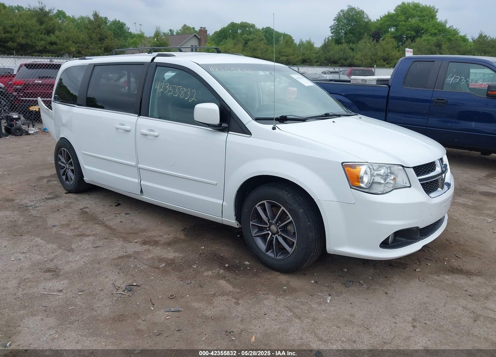 2017 DODGE GRAND CARAVAN SXT VIN: 2C4RDGCG8HR589846