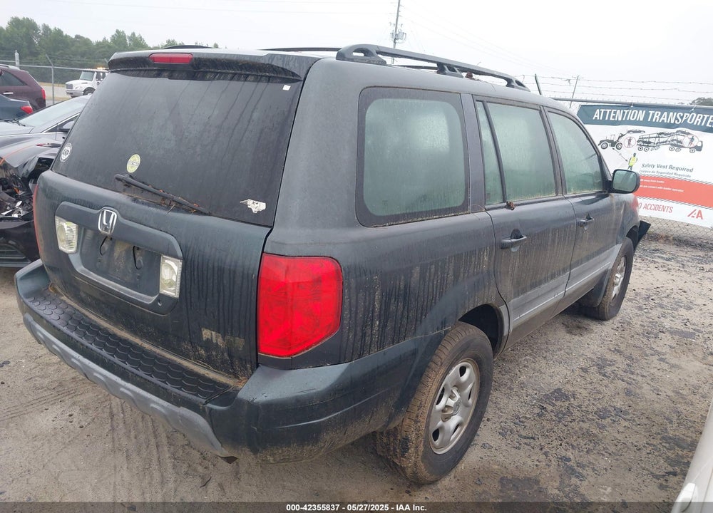 2004 HONDA PILOT LX VIN: 2HKYF18134H561743