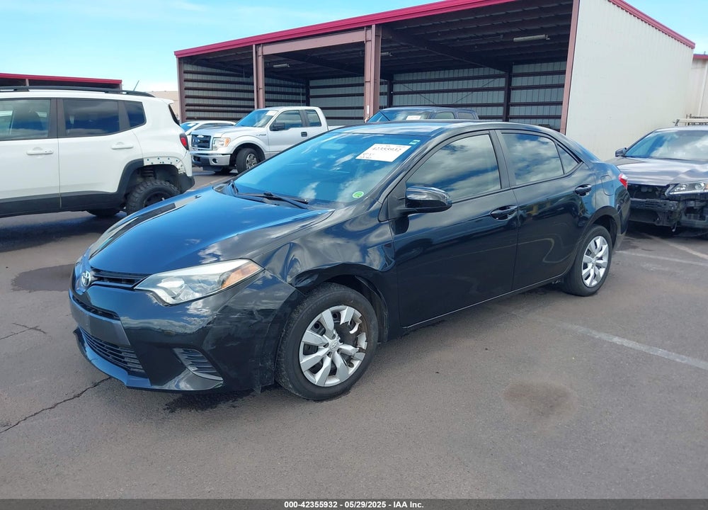 2016 TOYOTA COROLLA LE VIN: 5YFBURHE4GP426579