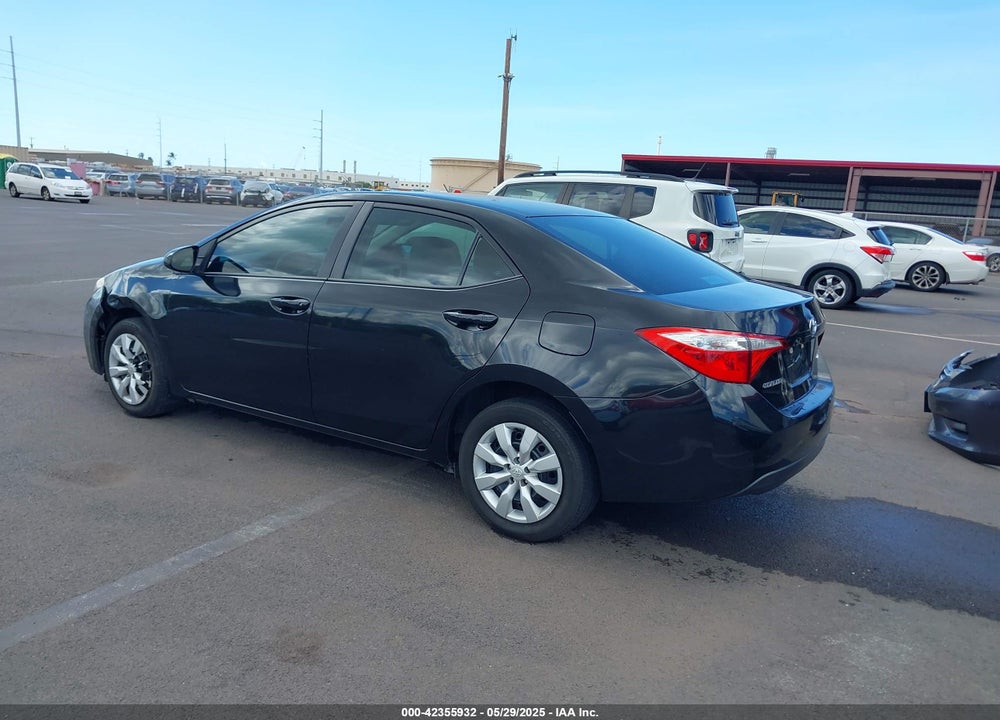 2016 TOYOTA COROLLA LE VIN: 5YFBURHE4GP426579