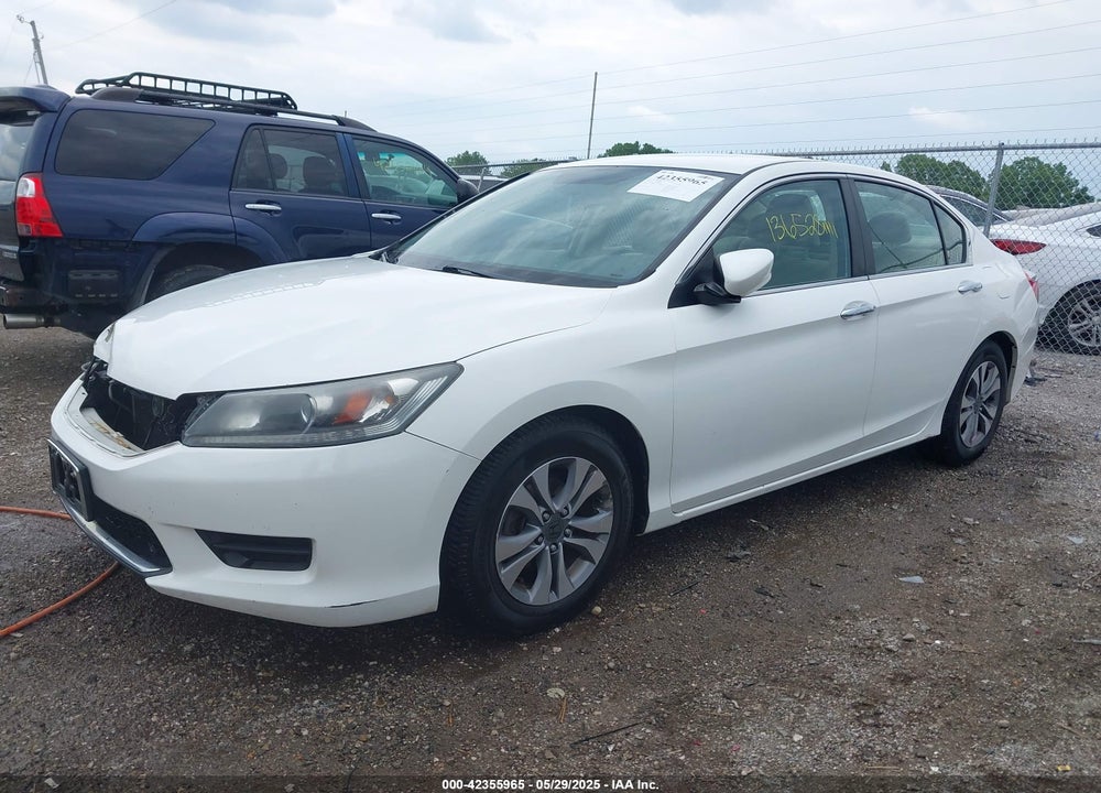 2013 HONDA ACCORD LX VIN: 1HGCR2F31DA209152