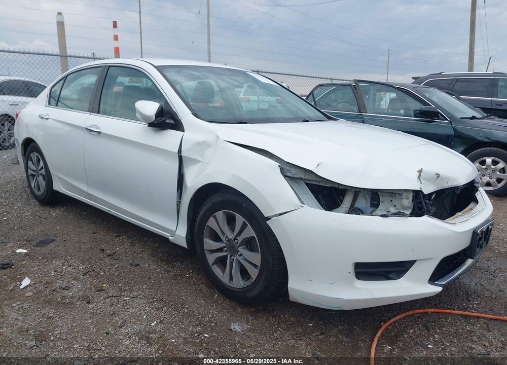 2013 HONDA ACCORD LX VIN: 1HGCR2F31DA209152