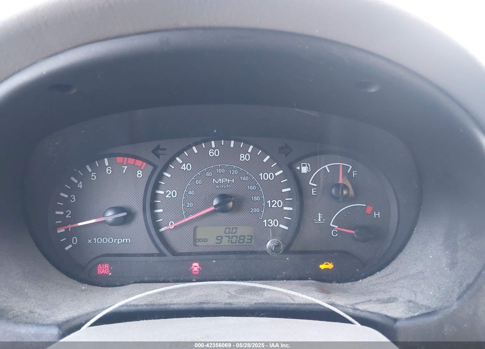 2003 HYUNDAI ACCENT GL VIN: KMHCG45C63U463420