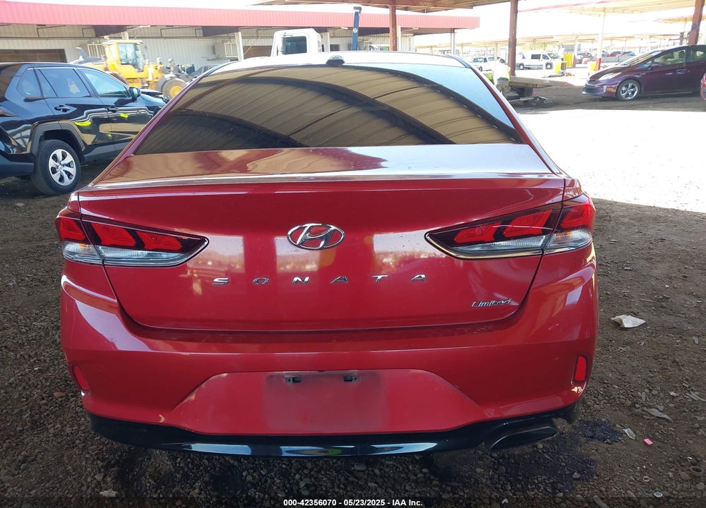 2018 HYUNDAI SONATA LIMITED VIN: 5NPE34AF7JH604785