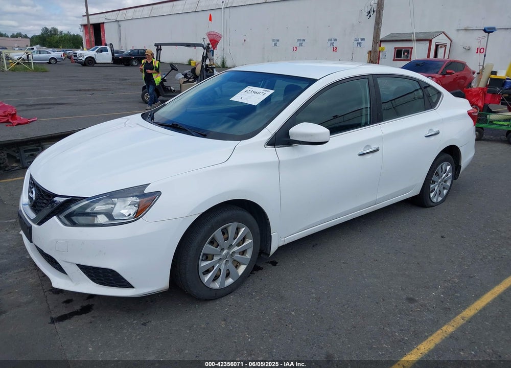 2016 NISSAN SENTRA S VIN: 3N1AB7AP8GY298531