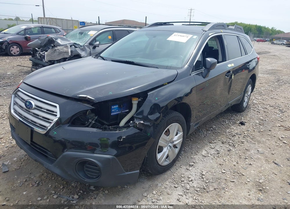 2016 SUBARU OUTBACK 2.5I VIN: 4S4BSBAC0G3354760