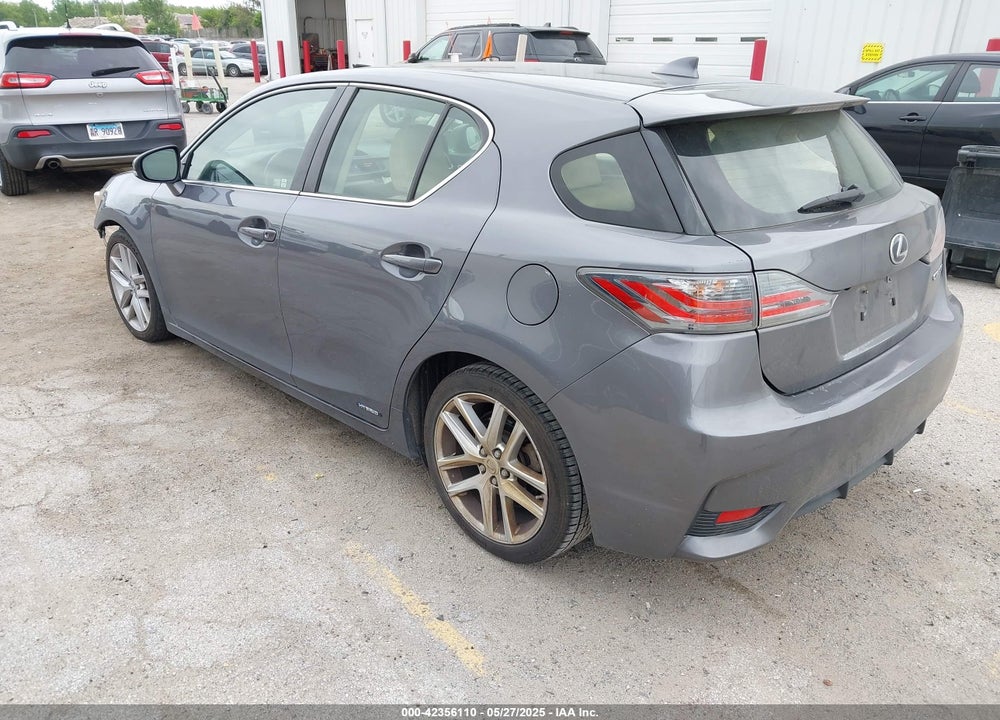 2014 LEXUS CT 200H VIN: JTHKD5BH8E2182859