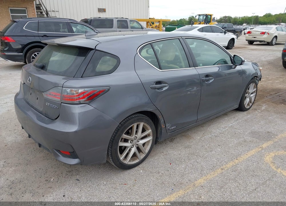 2014 LEXUS CT 200H VIN: JTHKD5BH8E2182859
