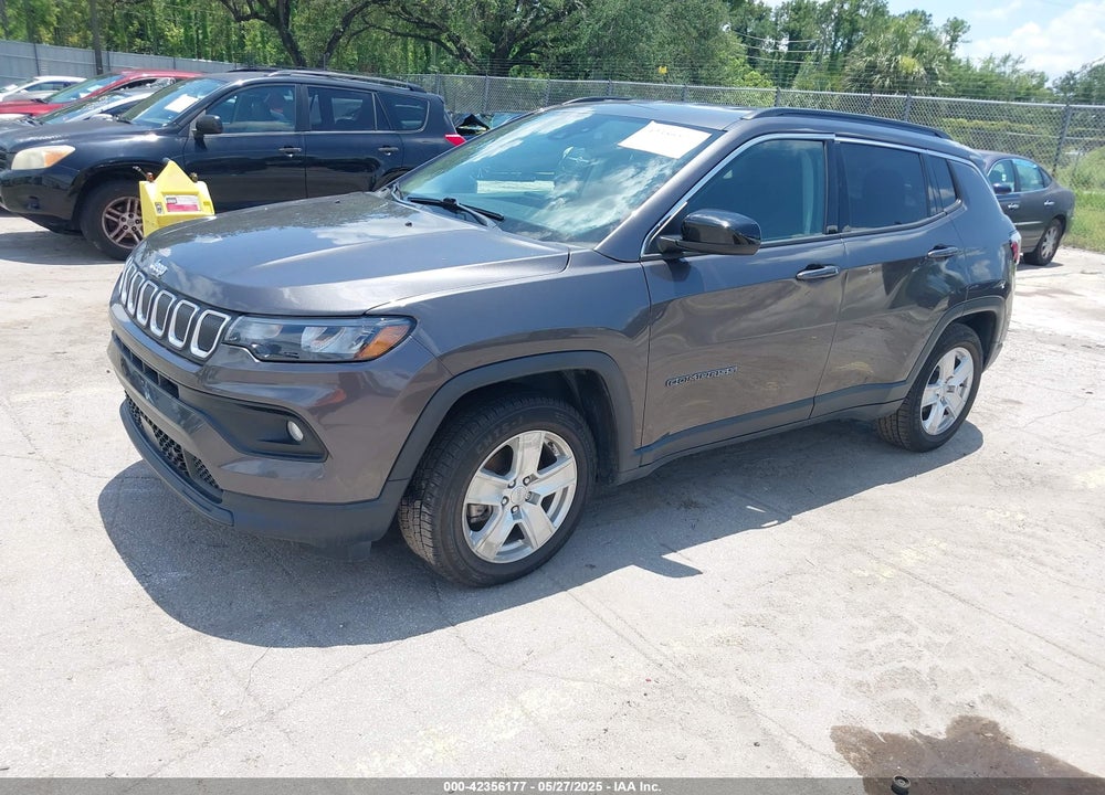 2022 JEEP COMPASS LATITUDE FWD VIN: 3C4NJCBB4NT137245