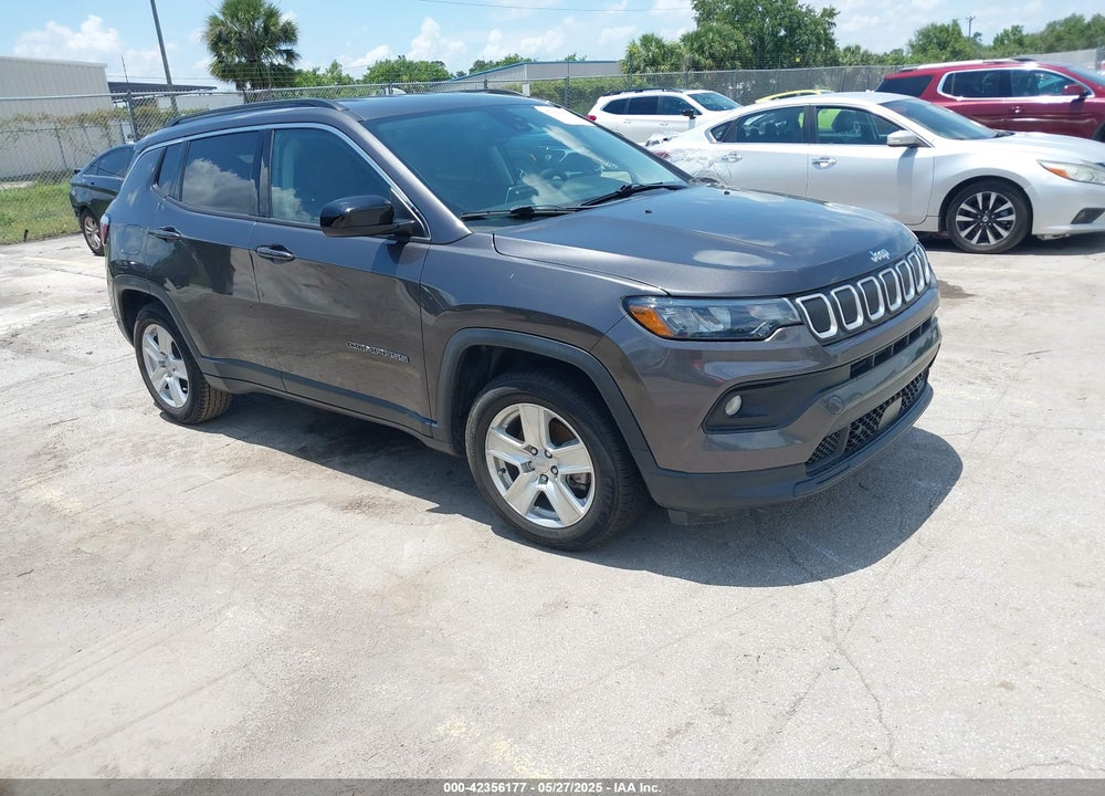 2022 JEEP COMPASS LATITUDE FWD VIN: 3C4NJCBB4NT137245