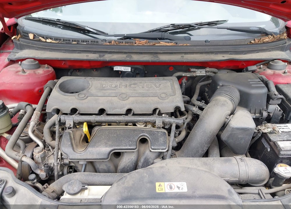 2013 KIA FORTE EX VIN: KNAFU4A25D5647487