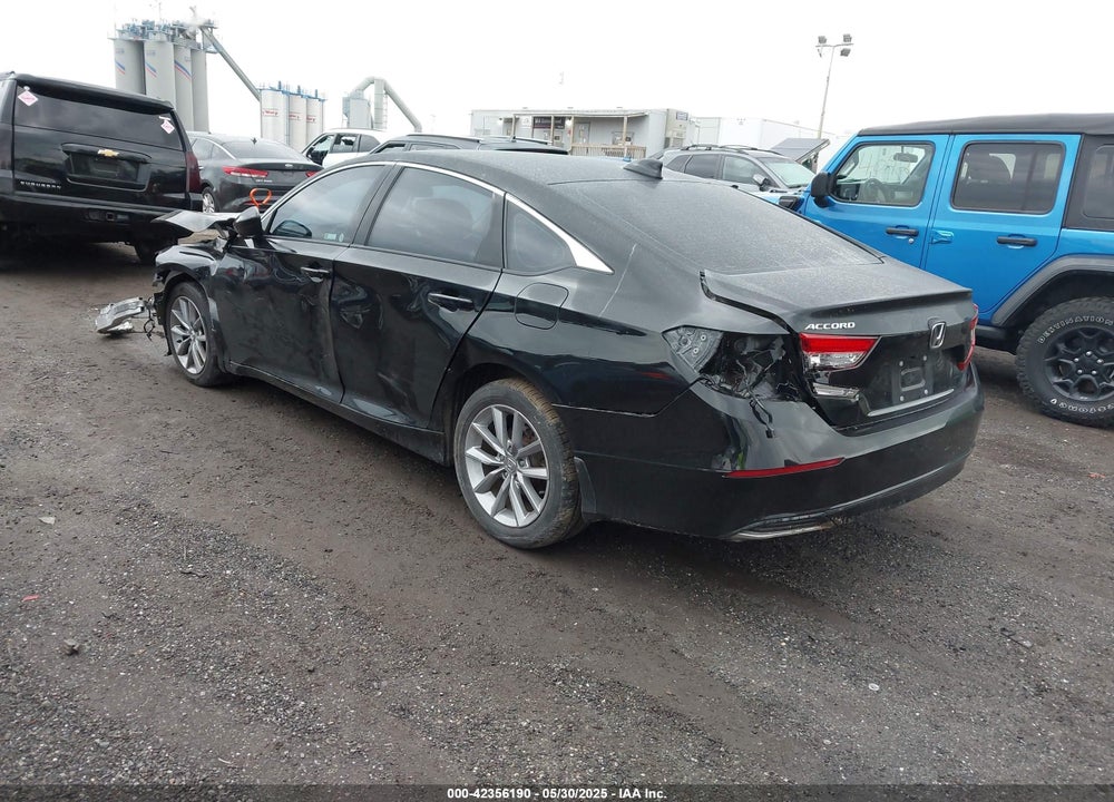 2021 HONDA ACCORD VIN: 1HGCV1F13MA085809